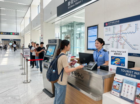 Loket Metro Nanjing.