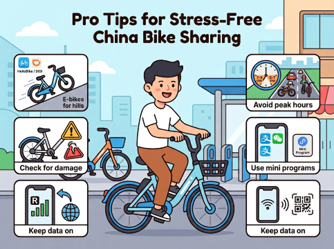 China Bike Sharing Tips