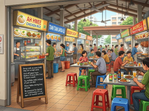 Hawker Centre Scene
