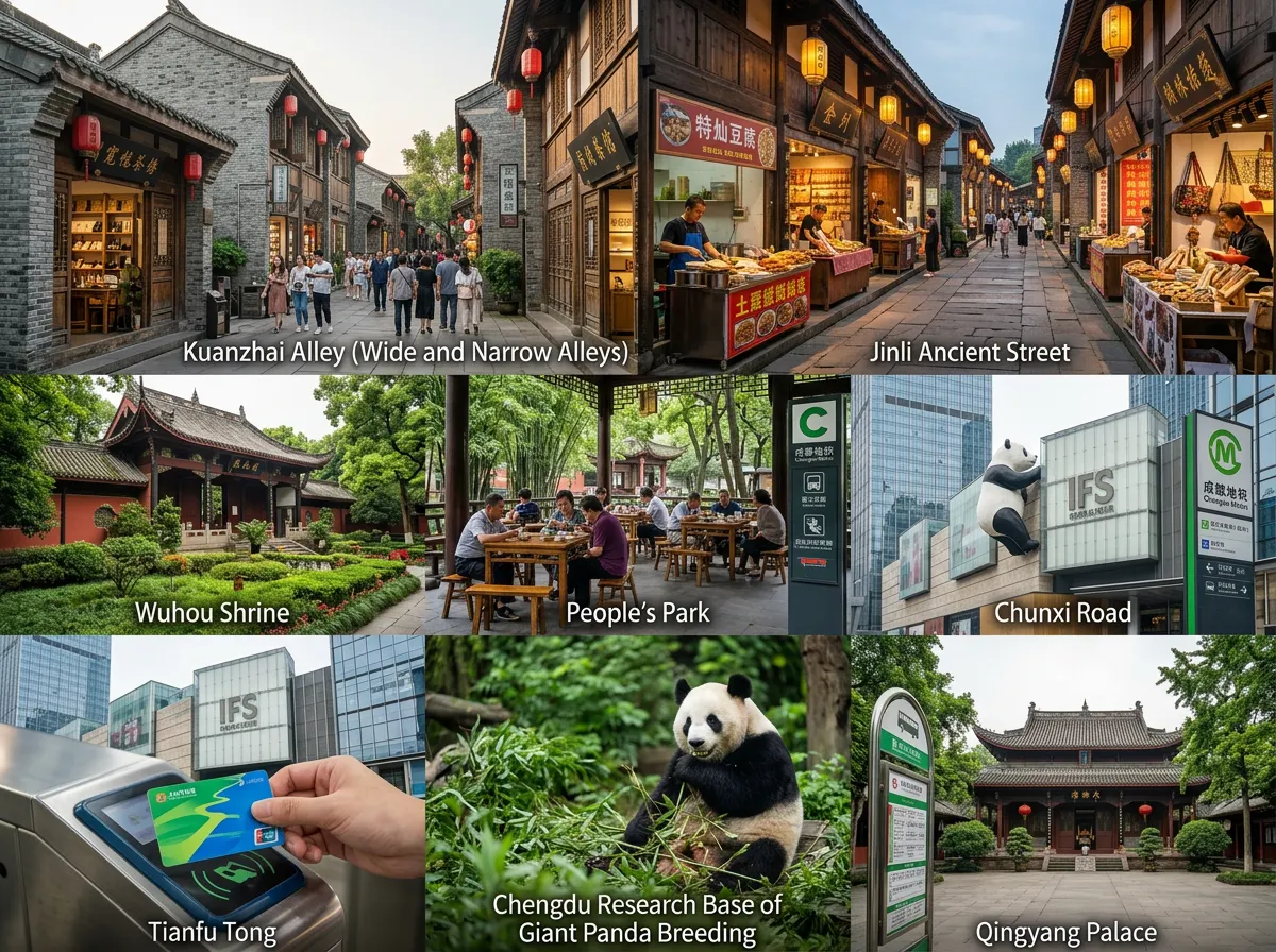 Tianfu Tong Attractions