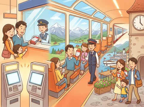 スイス旅行パス案内
