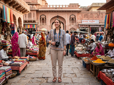 Tourist in Jaipur