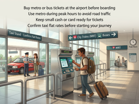 Arrival Hall Guide