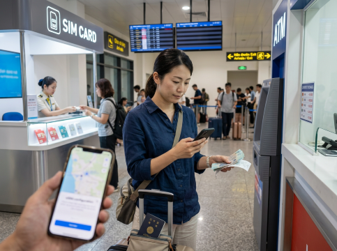 フエ空港に到着したら最初にやるべき2つのこと