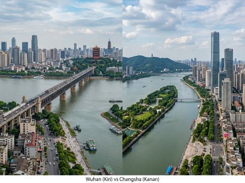 **Wuhan vs Changsha**