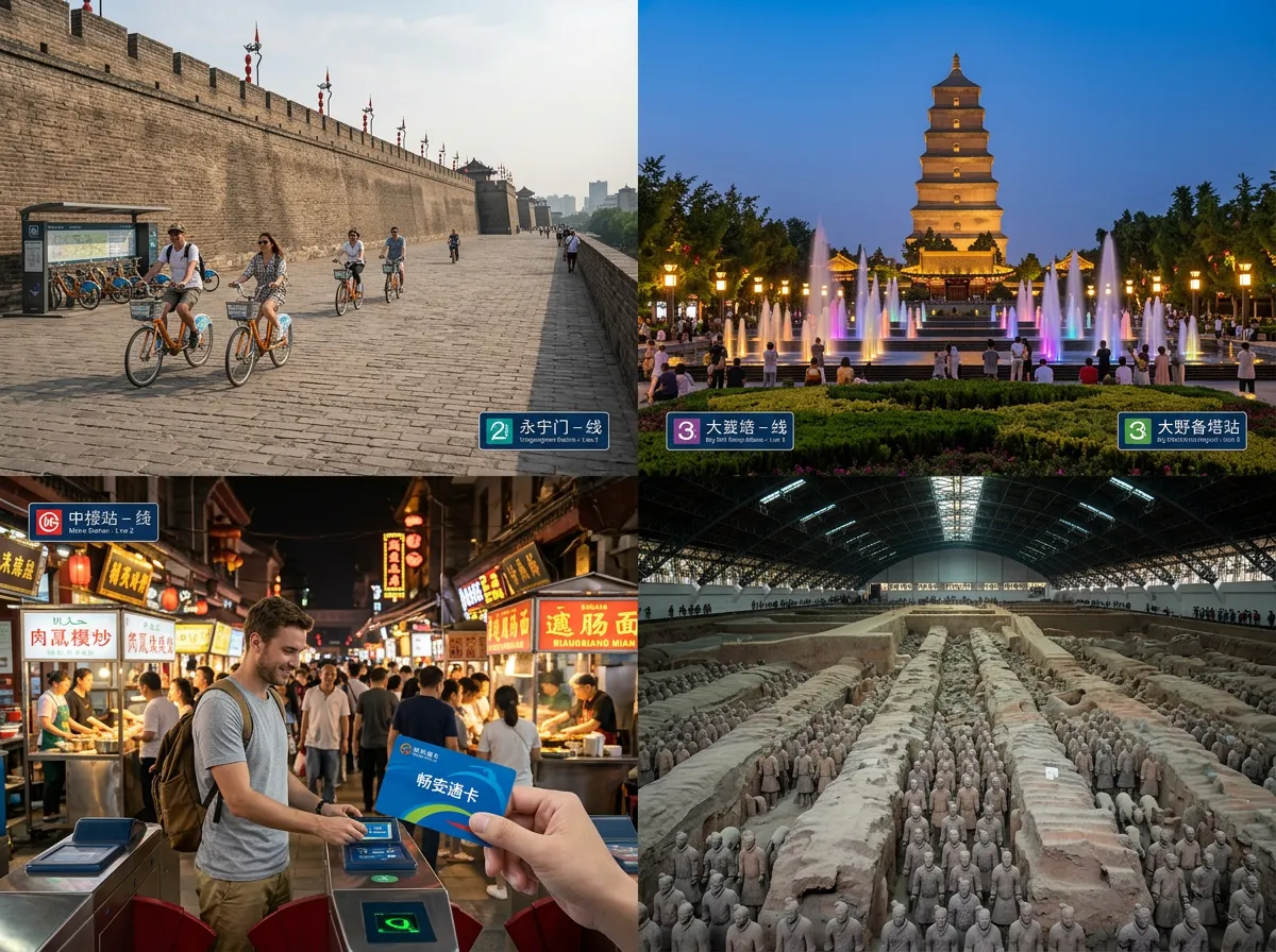 Destinasi Wisata Xi'an.