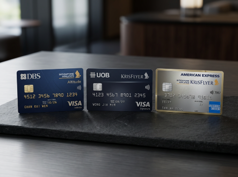 Three Singapore Airlines Credit Card