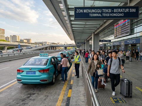**Teksi Stesen Shanghai**
