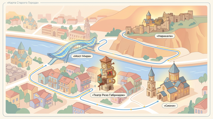 Карта Старого Города