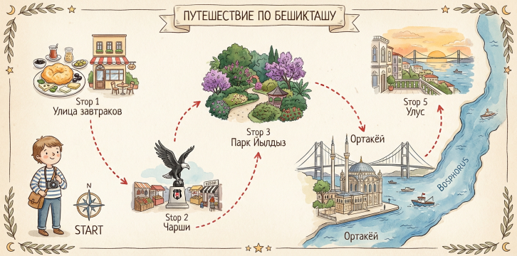 Карта Бешикташа