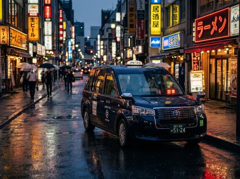 Tokyo, Japan Taxi