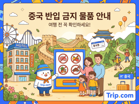 2026 중국 반입 금지 물품 및 세관 신고 가이드 | 트립닷컴