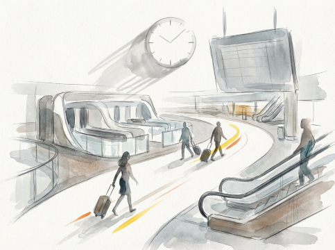 ミュンヘン空港の乗り継ぎ時間