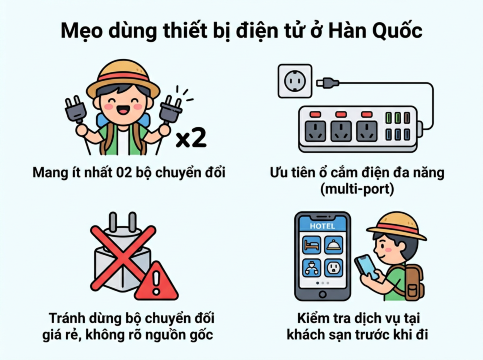 Mẹo dùng thiết bị điện