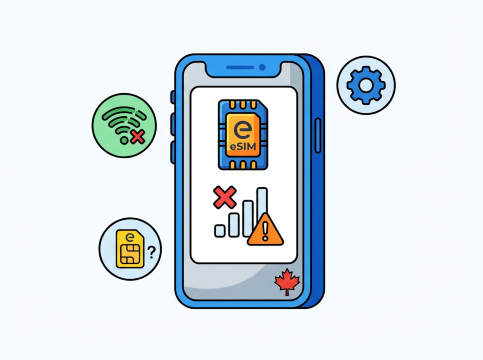 Japan eSIM what to do when error