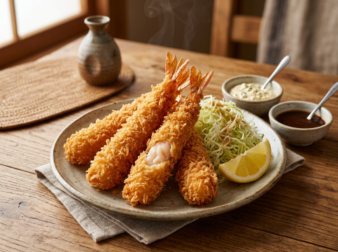 เอบิฟูไร (กุ้งชุบแป้งทอด)