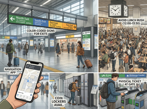 JR Station Tips