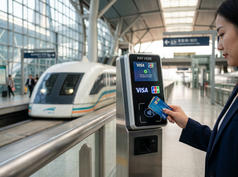 上海リニアモーターカーの支払い方法|Visa・JCBも使える