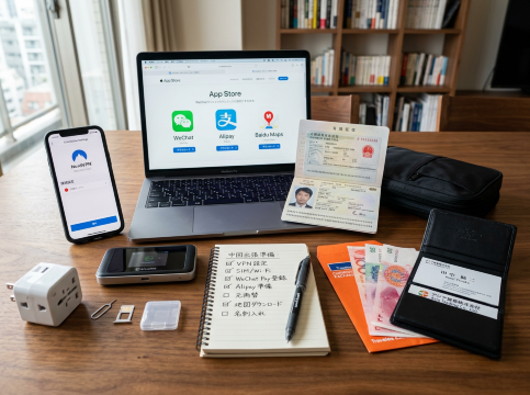中国出張前に設定しておくべきことは？