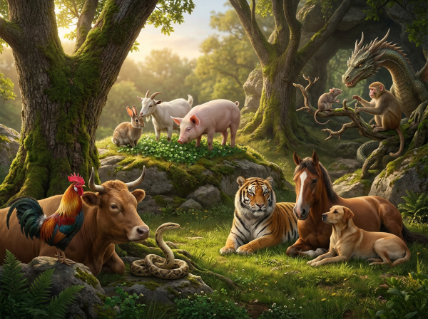 Chinese Zodiac: Zodiac Animal Trines