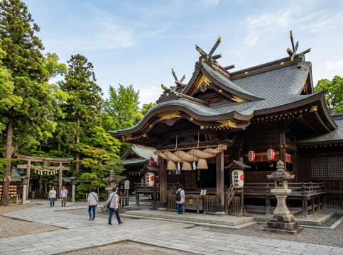 Fukuoka's Kushida Shrine