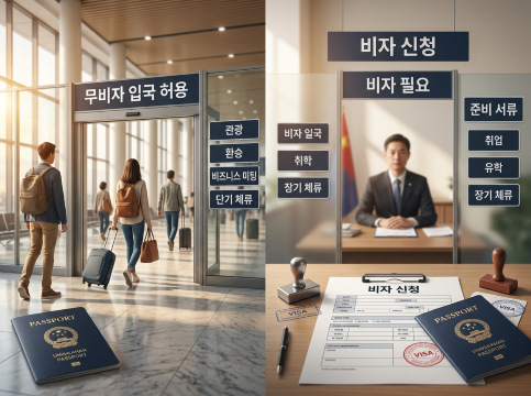 중국 비자 안내