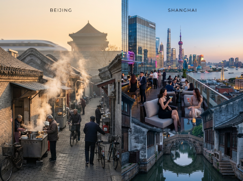 Shanghai vs Beijing