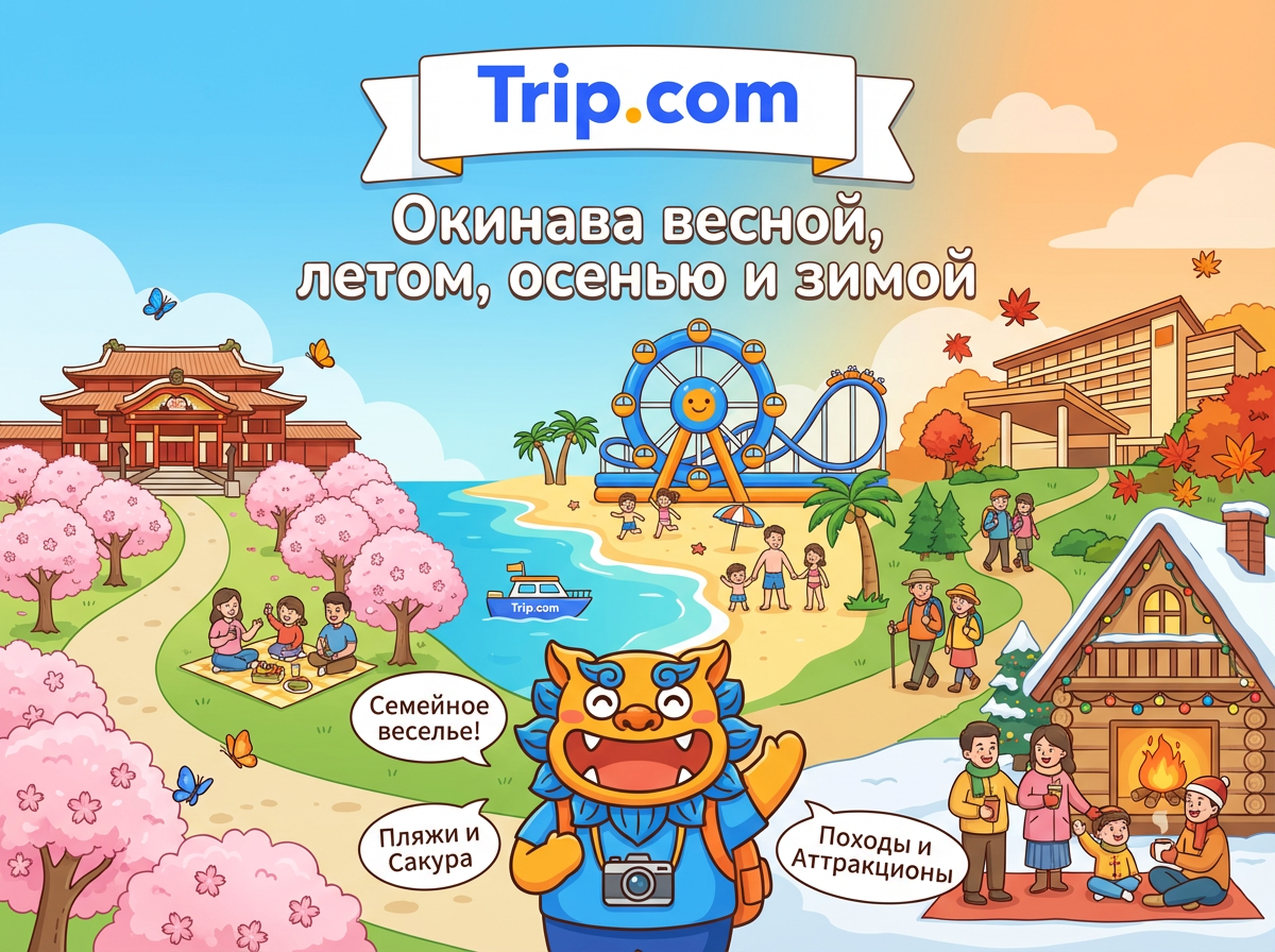 Окинава в сезонах.