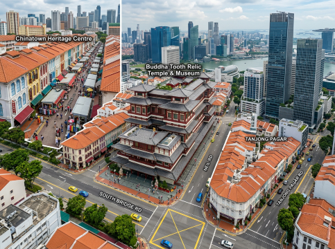 Singapore Landmark Map