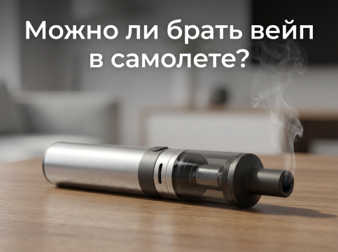 Вейп в самолете: Главные правила провоза в 2026 году | trip.com