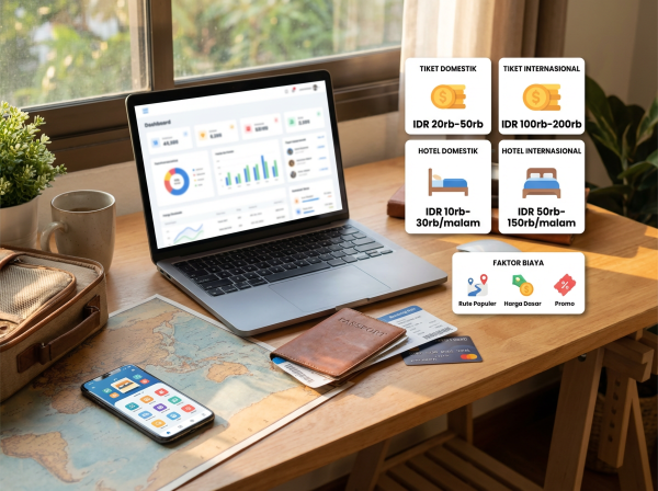 Desain Dashboard Perjalanan