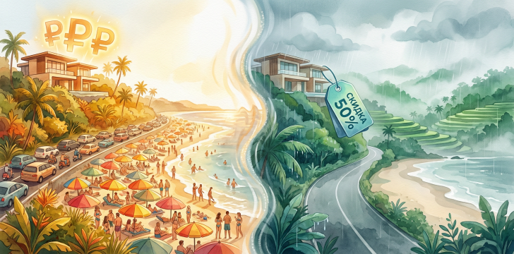 Бали: сезон/несезон.