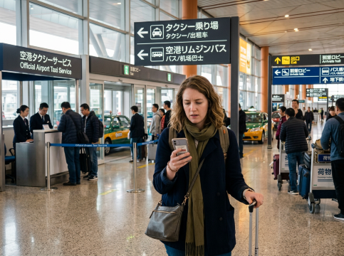 中国の空港でDiDiが使えないときはどうすればいいですか？
