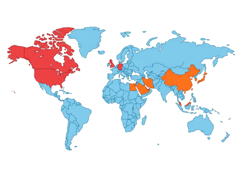 Can you Bring a Vape on a Plane: Map of countries that ban vape