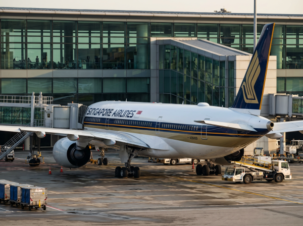 SIA at Changi