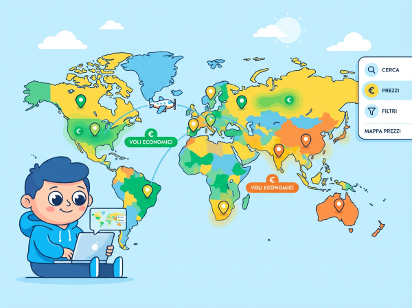 Mappa voli economici