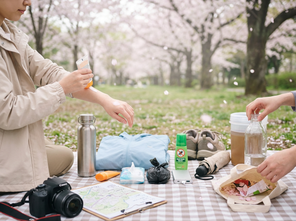 Cherry blossom tips.