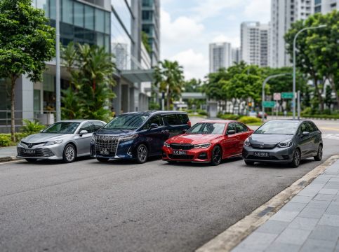 Four RideX Car Types