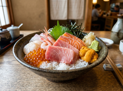 海鮮丼