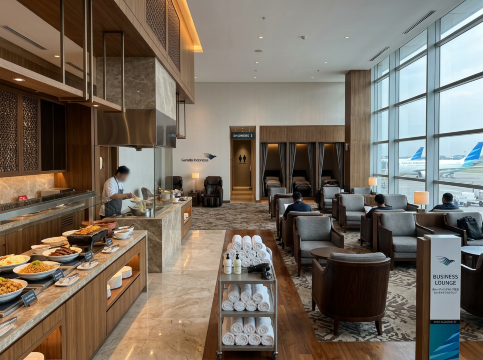 ガルーダ・インドネシア航空ラウンジ(Garuda Indonesia Business Lounge)