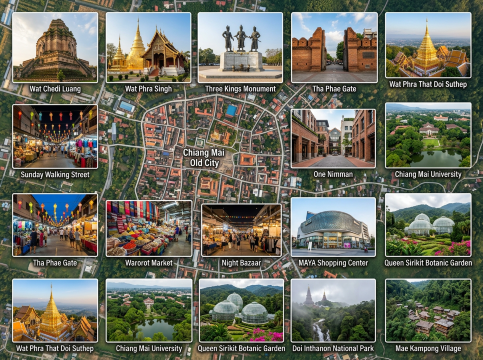 Chiang Mai Map