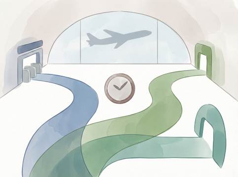 那覇空港での乗り継ぎ