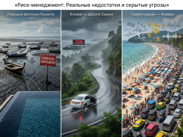 Риски отпуска в Таиланде.