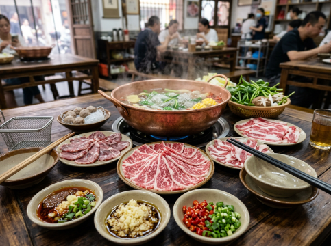 潮汕鮮切牛肉火鍋