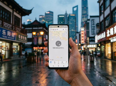 中国本土でGoogleマップは使えますか?直連・eSIM・Web版で違います