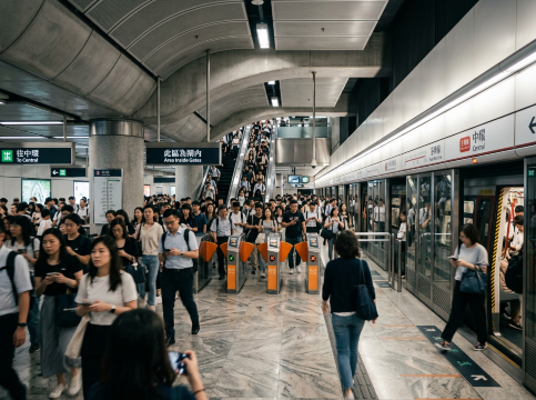 how to ride Hong Kong Subway (MTR)