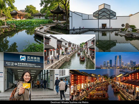 Wisata Suzhou Dekat Metro