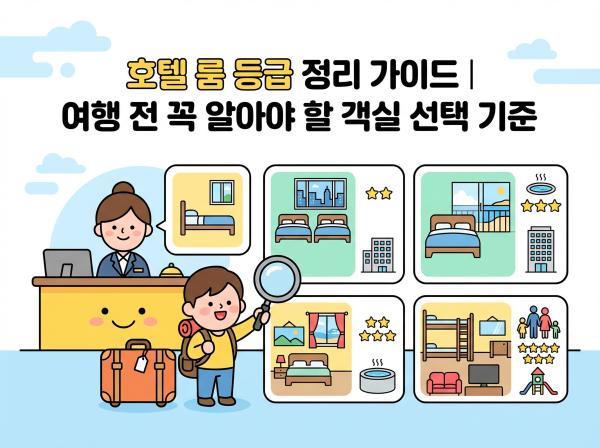 호텔 룸 등급 선택 가이드