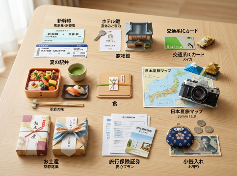 夏休みの旅行予算には何が含まれる？費用の内訳を解説