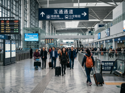 中国高速鉄道主要都市で別駅乗り換えをする際の注意点